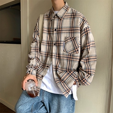 卡其格子