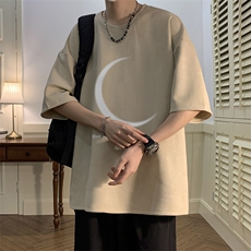 麂皮绒短袖t恤男大码半袖男酒店风JD82349-P25，男装T恤，电商A040