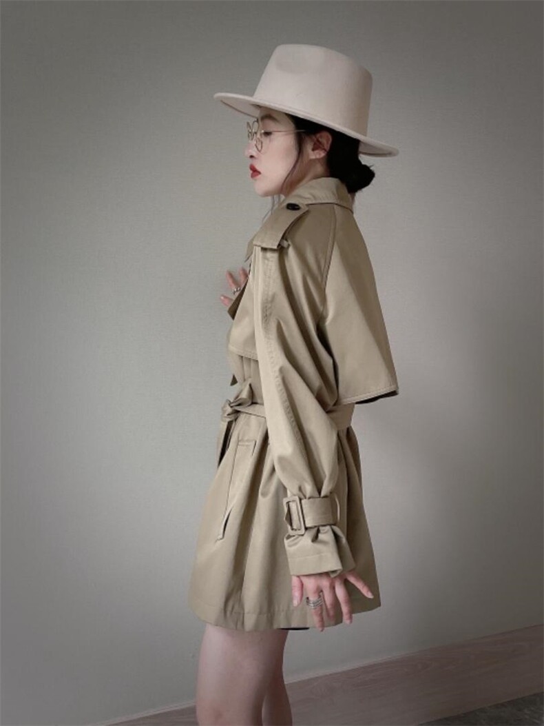 风衣外套，女装风衣，麦缇诺