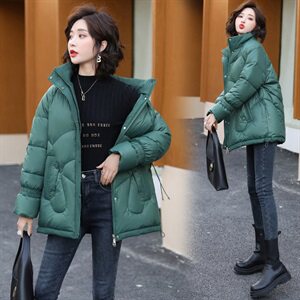 立领中长款羽绒服女2020年冬季新款宽松休闲白鸭绒外套，女装羽绒服，寒都衣屋