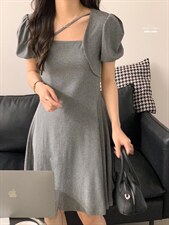 2022香丽迪新款针织连衣裙，女装连衣裙，香丽迪1