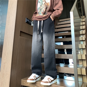 渐变色水洗牛仔裤 A158-NZK8301-P35特批图片