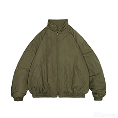 冬季日系复古宽松立领棉服男女美式加厚飞行夹克廓形外套MY2223，男装夹克，星座208-5