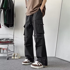 美式高街工装裤男款秋季潮牌户外机能冲锋休闲长裤子K5237-P40，男装工装外套，星座412-3