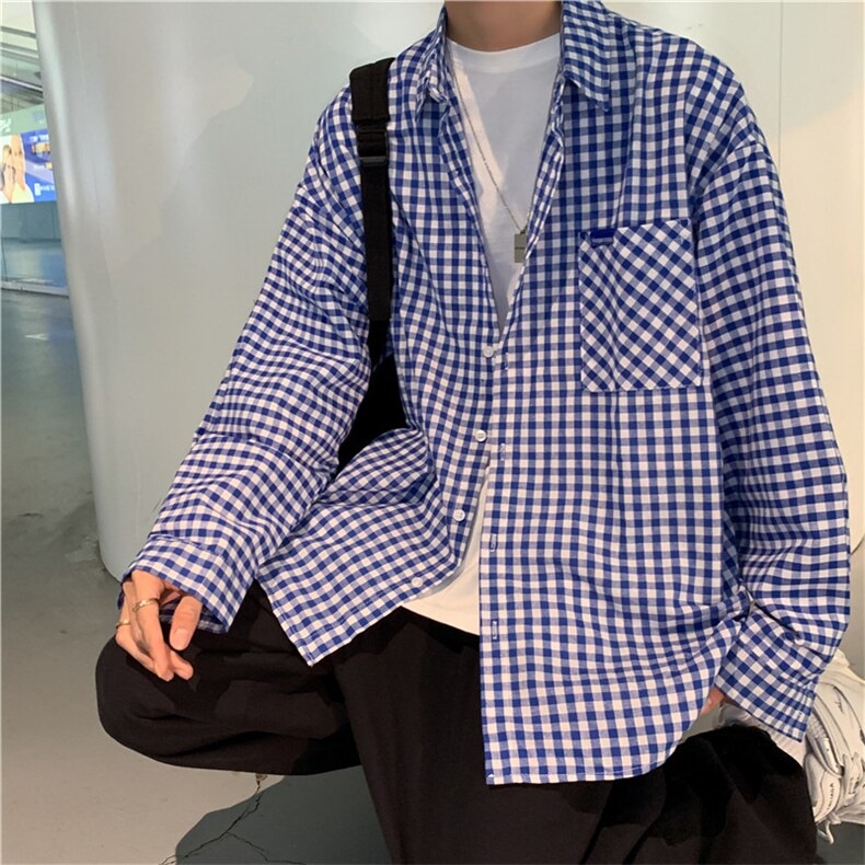 长袖衬衫男港风日系外套C02P33，男装衬衫，星座1116-2