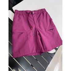 很夏天的火龙果色短裤，抖音得物现货，网图-A061-AD01332-特P35，男装牛仔裤，电商A061