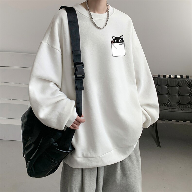 8XL圆领卫衣男超大码胖子肥佬大号长袖t恤S6397-P28，男装卫衣，电商A040