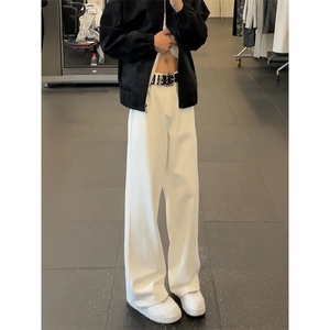 美式字母印花运动卫裤男女秋高街hiphop拖地长裤潮牌宽松休闲裤子图片