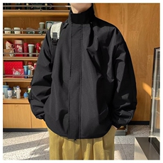 F620P58冲锋衣外套男春秋季美式潮牌青少年男生休闲宽松工，男装夹克，星座512-6