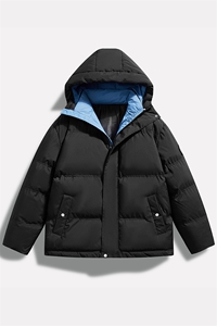 冬季新款棉衣男士加厚大鹅棉袄外套情侣款防寒保暖棉服1102-P60图片