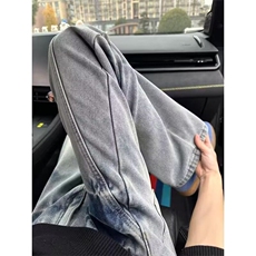 1506/GXA5540/P57港风潮男夏季新款嘻哈ins潮高街潮流痞帅长裤，男装休闲裤，星座1506A