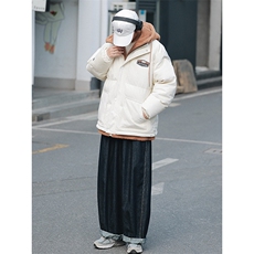 冬季青少年假两件棉衣外套加绒加厚简约棉服男女8117-P140控价188，男装棉衣，电商A441-1