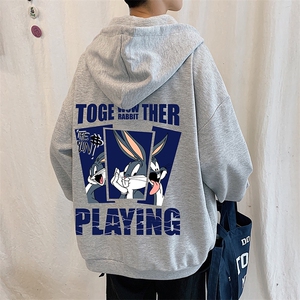 KS21234-P38 加绒-P43 连帽开衫卫衣男运动外套大码班服图片