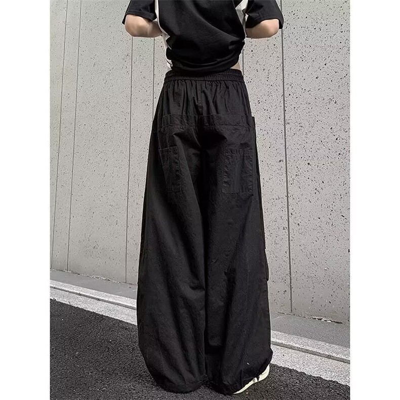 2024新款美式工装裤宽松阔腿裤拖地裤冲锋裤男痞帅现货K8150-P40,男装工装外套,星座512-3