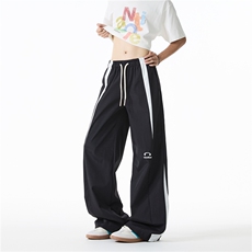 夏季新款美式撞色拼接刺绣设计速干休闲裤B315-K25454-特p35控68，男装休闲裤，电商B315