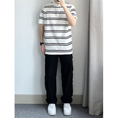 美式复古水洗阔腿工装伐木裤男女潮牌直筒宽松休闲裤子-XXD43，男装工装外套，星座208-5