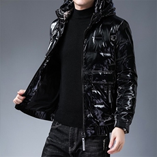 XS98279冬季男士羽绒服外套男装连帽修身白鸭绒潮流帅气P251，男装羽绒服，电商B360