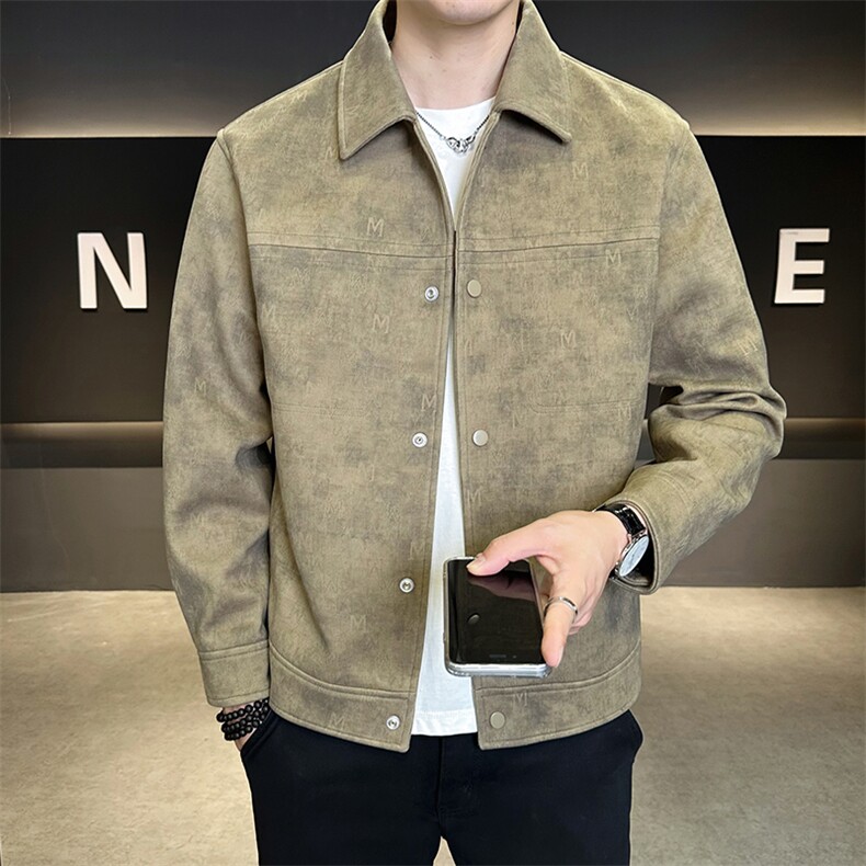 针织外套翻领男装夹克秋季新款衣服C317-J2517-P145,男装夹克,电商C317