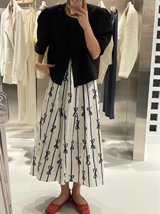 蝴蝶花半裙,女装半身裙,POHIO葆伊