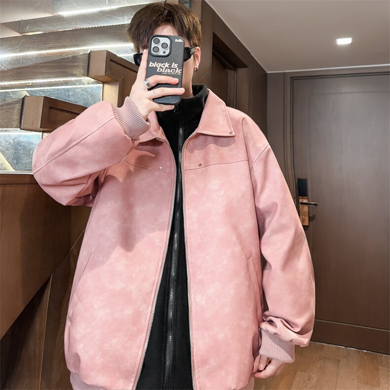 三合一加厚皮夹克棉衣男冬季男士棉服棉袄A266-PYT0101-特批P113图片