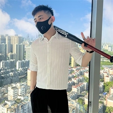 纯色衬衫上衣条纹外套修身T198，男装衬衫，星座1116A-2（原606A-1）