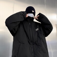 2024新款男女小牛津防水简约棉袄棉服气质慵懒百搭情侣棉服Y137，男装棉衣，星座506