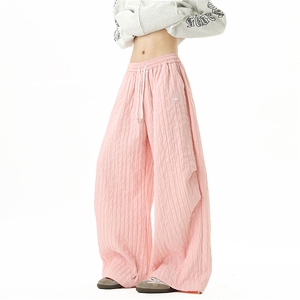 2025秋季新款卫裤美式高街hiphop垂感运动裤10 XZ211-1-K2571-P60图片