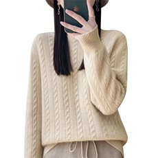 半高领针织打底衫女2024秋装新款气质内搭气质套头毛衣，女装针织衫/毛衣，萱芳婷羊绒