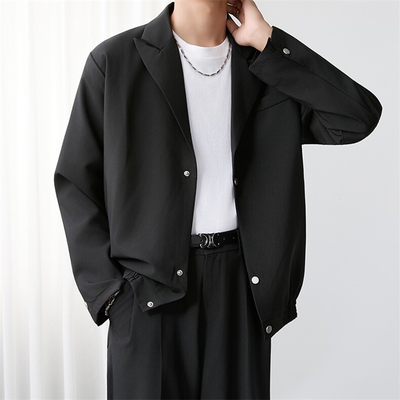 春款男西服韩版西装上衣帅气外套百搭休闲西服大码S-4XLX04P48,男装西服套装,星座1013-1