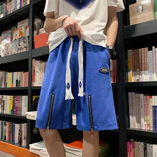 特P35高品质华夫格夏季新款个性百搭拉链短裤沙滩中裤XDK228，男装牛仔裤，电商B370