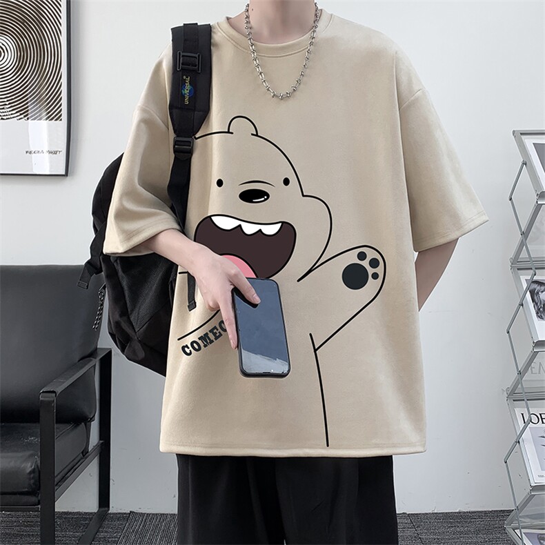 麂皮绒短袖t恤男大码半袖男JD82131-P25,男装T恤,电商A040