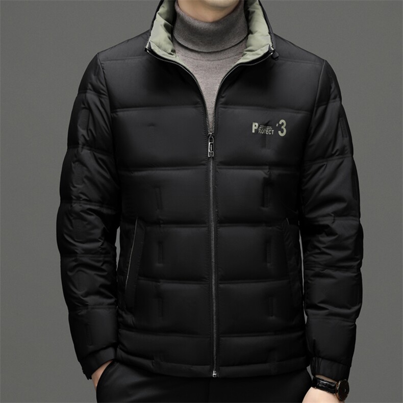 CSYR98211钱塘2020-2冬季厚款商务休闲中年男士简约羽绒服P205,男装羽绒服,钱塘207-2
