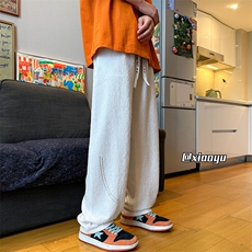 XZ616夏季新款薄款激光打孔冰丝凉感休闲裤TY2522P45控58，男装休闲裤，星座512A（原616）