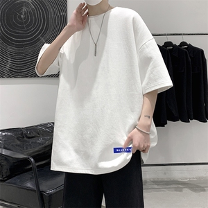 DX17202-P20 纯棉短袖t恤男大码半袖打底衫宽松体恤衫 大皂风图片