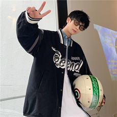 现货2025男春装新款百搭情侣棒球服夹克外套/A338-1WT27P85，男装夹克，电商D325