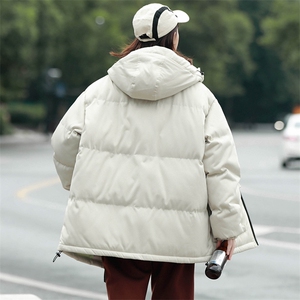 冬上新加棉加厚棉服中性保暖连帽棉衣外套男女8333-P115控价158,冬天海宁穿衣搭配图片