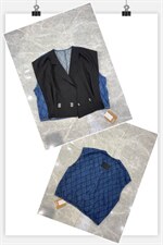 拼色马甲，女装马夹，浪漫E点