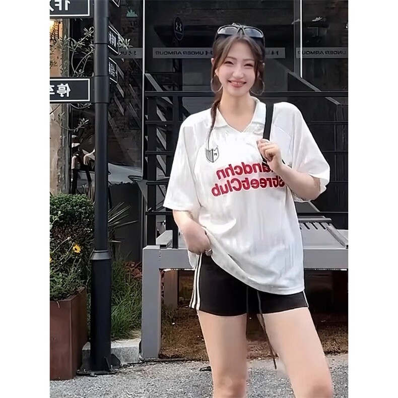 网图有货美式复古条纹字母印花冰感短袖速干休闲T恤男女A705-P38,男装T恤,星座1505