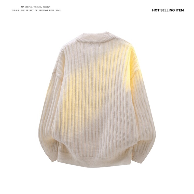 M8178/P65冬季毛衣男秋冬季宽松保暖半高领针织衫打底宽松外套,男装针织衫/毛衣,电商A141