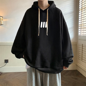 连帽卫衣男大码胖子帽衫大号运动服WY2436-P35图片