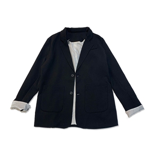 910A-J883-P80控108秋装新款纯色简约小清新小西装西服外套男图片