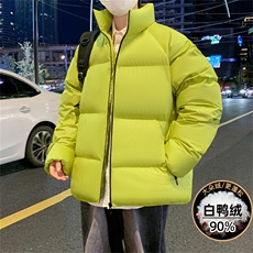 Y2391-P148M-7XL冬季大码90白鸭绒羽绒服面包服控198，男装羽绒服，星座109