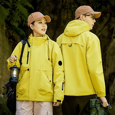特批70三合一户外冲锋衣登山港风防水防刮拉链冲锋衣CFY2583，男装夹克，电商A128
