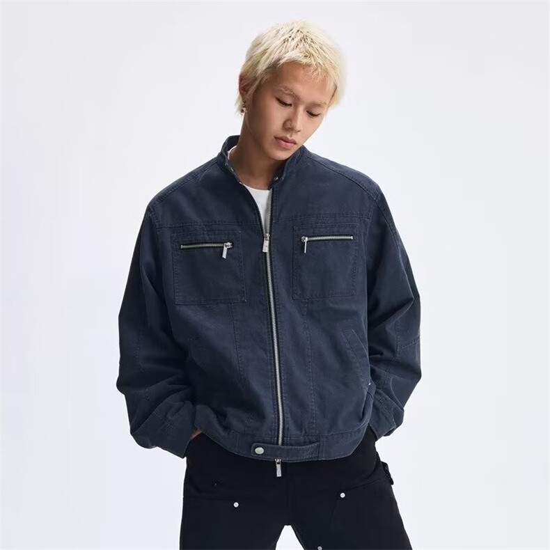 1506A/GS61030/P96工装夹克立领棒球服潮牌1图片