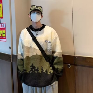 冬半高领毛衣针织衫男士保暖时尚百搭休闲上衣MY05545-P50图片