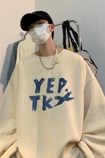 ！圆领卫衣男长袖T恤男WY146-P28加绒款（JR）-P33控价:49，男装卫衣，电商B367
