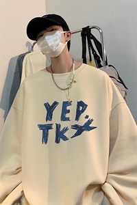 ！ 圆领卫衣男长袖T恤男WY146-P28 加绒款（JR）-P33 控价:49图片