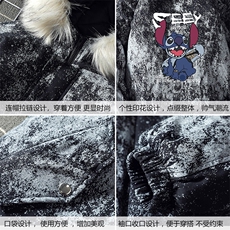 MC49038-P135日系潮衣男大码派克服男工装服外套袄，男装棉衣，电商A040A