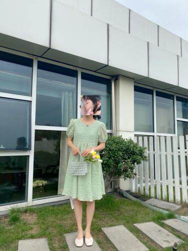 现货，夏季新款，韩版连衣裙，女装连衣裙，灰姑娘