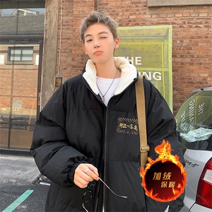 抖音供应 仓库现货三防冬季加绒加厚棉衣外套潮牌棉服BM1128特P85图片